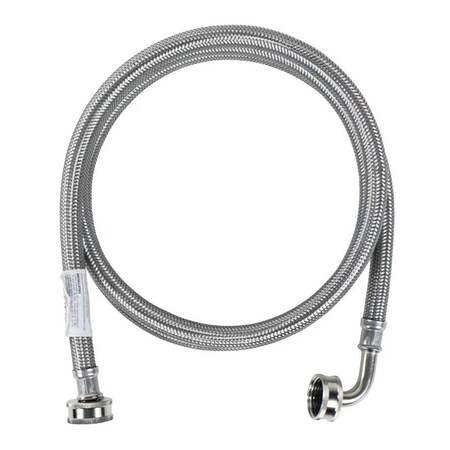 Thrifco Plumbing 48 Inch Ss Wm Hose With Elbow 7641120